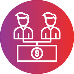 Vector Design Equity Crowdfunding Icon Style