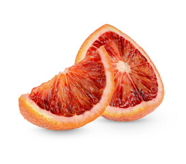fresh Orange Blood isolated on transparent background (.PNG)