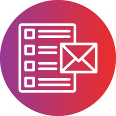 Email List Icon Style