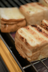 Bread Toast Close Up