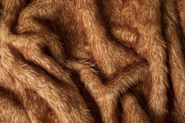 fur background for Christmas card