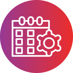 Schedule Procedure Icon Style