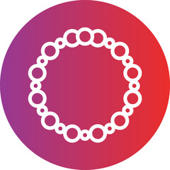 Beads Icon Style