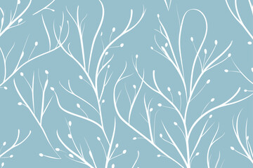 Christmas winter seamless pattern background. Good for fashion fabrics, children&rsquo;s clothing, T-shirts, postcards, email header, wallpaper, banner, posters, events, covers, advertising, and more.