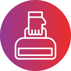 Carry On Baggage Icon Style