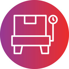 Baggage Limit Icon Style