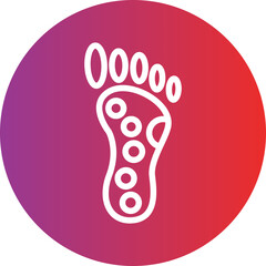 Reflexology Icon Style