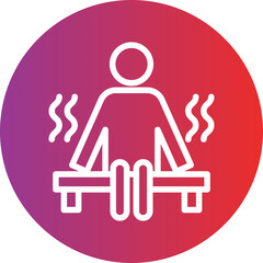 Sauna Icon Style