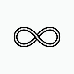 Infinity Icon. Eternity Sign. Forever, Endless Symbol - Vector.