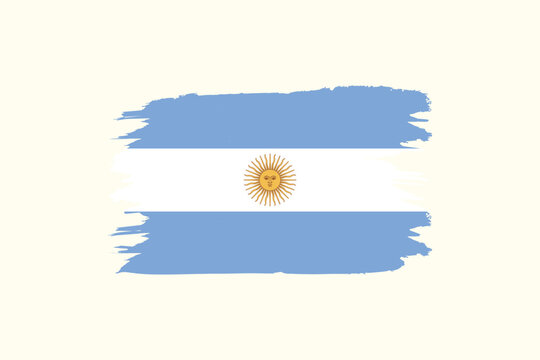 vector Illustration of Argentina flag