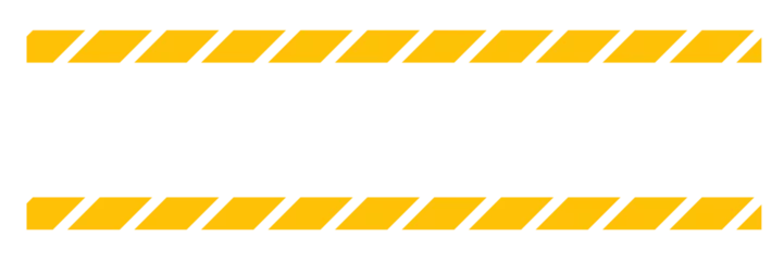 Poster yellow warning construction line on transparent background  © Nuwirana
