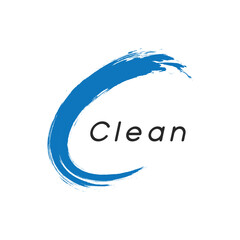 Cleaning logo and symbol