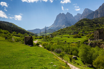 Egikal complex of battle towers in Ingushetia