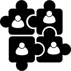 Teamwork Building Icon