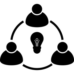 Teamwork Building Icon