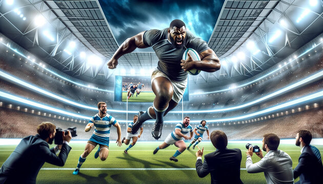 Bigger Than Life: Rugby Forwards as Modern Heroes