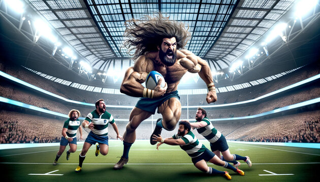 Rugby Titans: The Giants of the Stadium