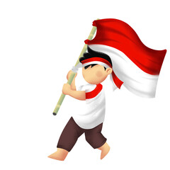 Indonesia independence day design