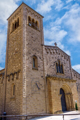 Fototapeta na wymiar Church of Sant Llorenç de Guardiola de Berguedà, Spain
