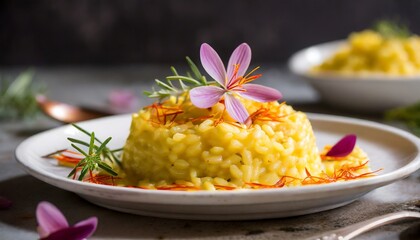 Risotto allo zafferano