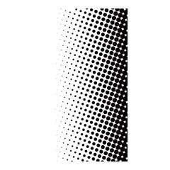 Halftone Dots Gradient Pattern
