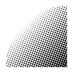 Halftone Dots Gradient Pattern