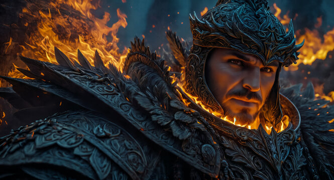 God of Fire, Fantasy Character