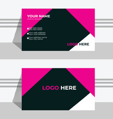 stylish business card simple business card design