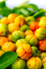 Barbados cherry or cherry ( scientific name Prunus