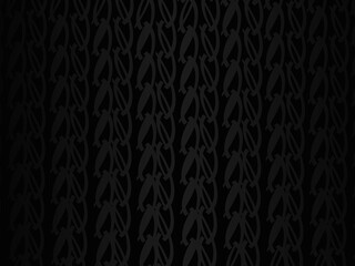 Abstract black metal background, with a futuristic and modern concept.