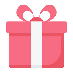 Gift Flat Icon