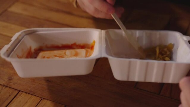 That was good, the last few chips are eaten by people. Recycle the box