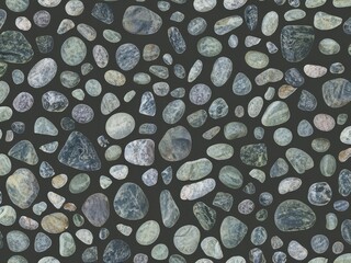 Obraz na płótnie Canvas seamless pattern with stones