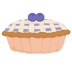 Pie cartoon 