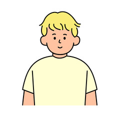 Male Avatars profile , office workers, hand-drawn icon style, character design, vector illustration.	
