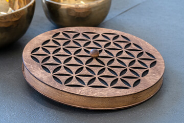 New musical meditative instrument - the sound of a stream