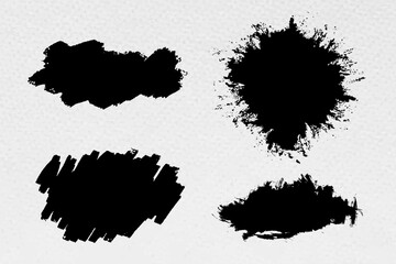 set of ink blots