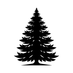 christmas trees set
