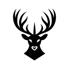 deer face silhouette