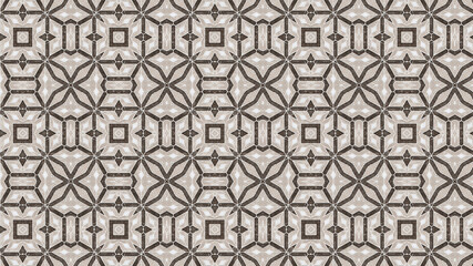 Abstract geometric black and white pattern design print pattern, geometric seamless pattern. Graphic background connection. abstract art painting