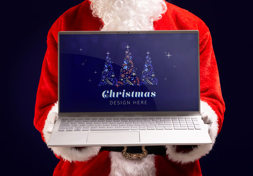 Santa Screen Mockup