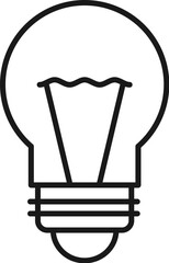 Fototapeta na wymiar LED Light Line Icon pictogram symbol visual illustration