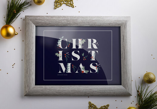 Winter Frame Mockup