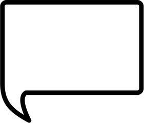 chat 12 Line Icon pictogram symbol visual illustration