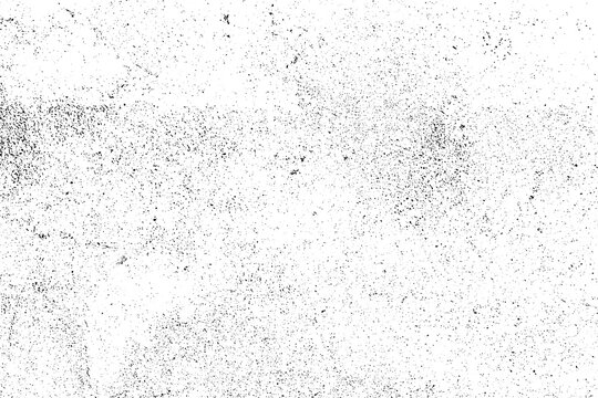 Distressed grunge wall texture. Distress overlay texture. Grunge background. Abstract mild textured effect. Black isolated on white.