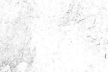 Distressed grunge wall texture. Distress overlay texture. Grunge background. Abstract mild textured effect. Black isolated on white.