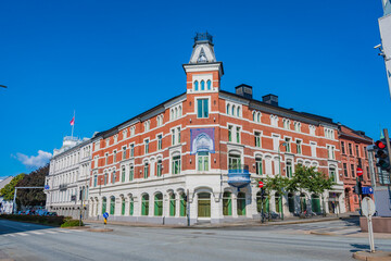Fototapeta premium Cityscape of Kristiansand (Norway)