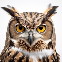 Owl Passport Photo
