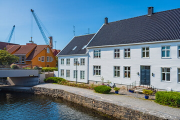Cityscape of Kristiansand (Norway)