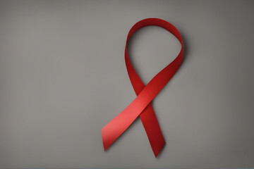 red aids awareness ribbon - International AIDS Day